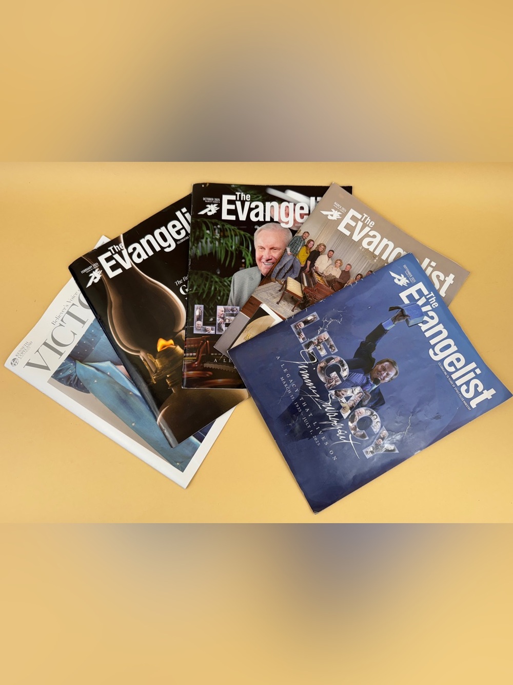 The Evangelist Magazine Bundle - Blue & Black Covers